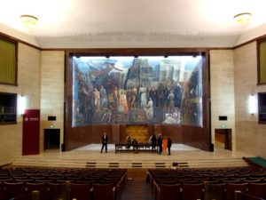 Fresco by Mario Sironi, Aula Magna, La Sapienza University, Rome