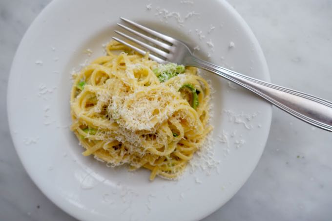 Zucchini Carbonara with Rachel Roddy