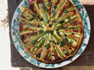 Zucchini Ricotta Tart